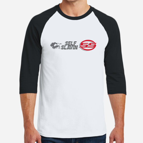 Heavy Cotton ™ 3/4 Sleeve Raglan T Shirt Thumbnail